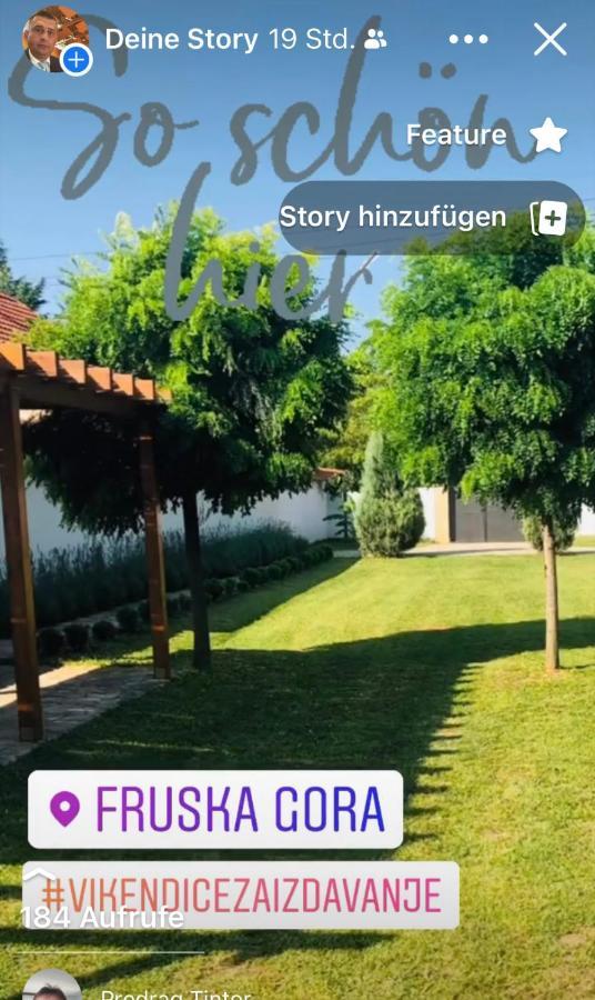 فيلا Vikendica Lesic Cortanovci المظهر الخارجي الصورة